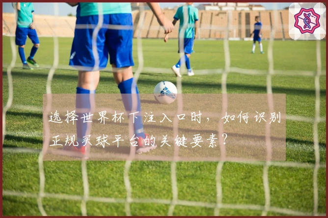 选择世界杯下注入口时，如何识别正规买球平台的关键要素？