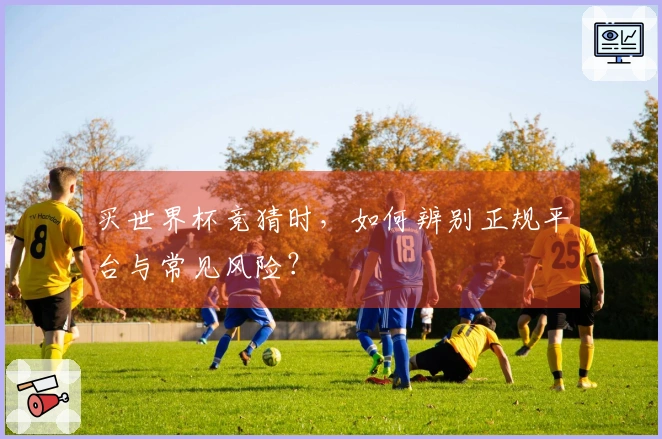 买世界杯竞猜时，如何辨别正规平台与常见风险？