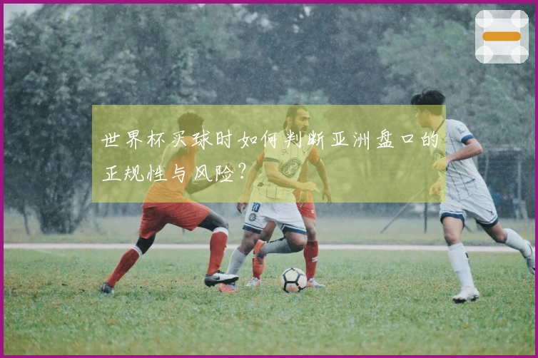 世界杯买球时如何判断亚洲盘口的正规性与风险？